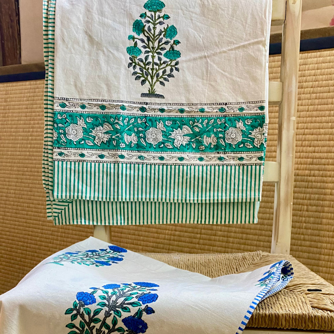 Hand Block Printed - Table cover