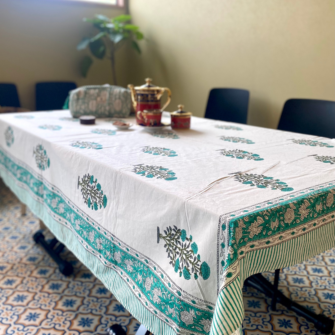 Hand Block Printed - Table cover