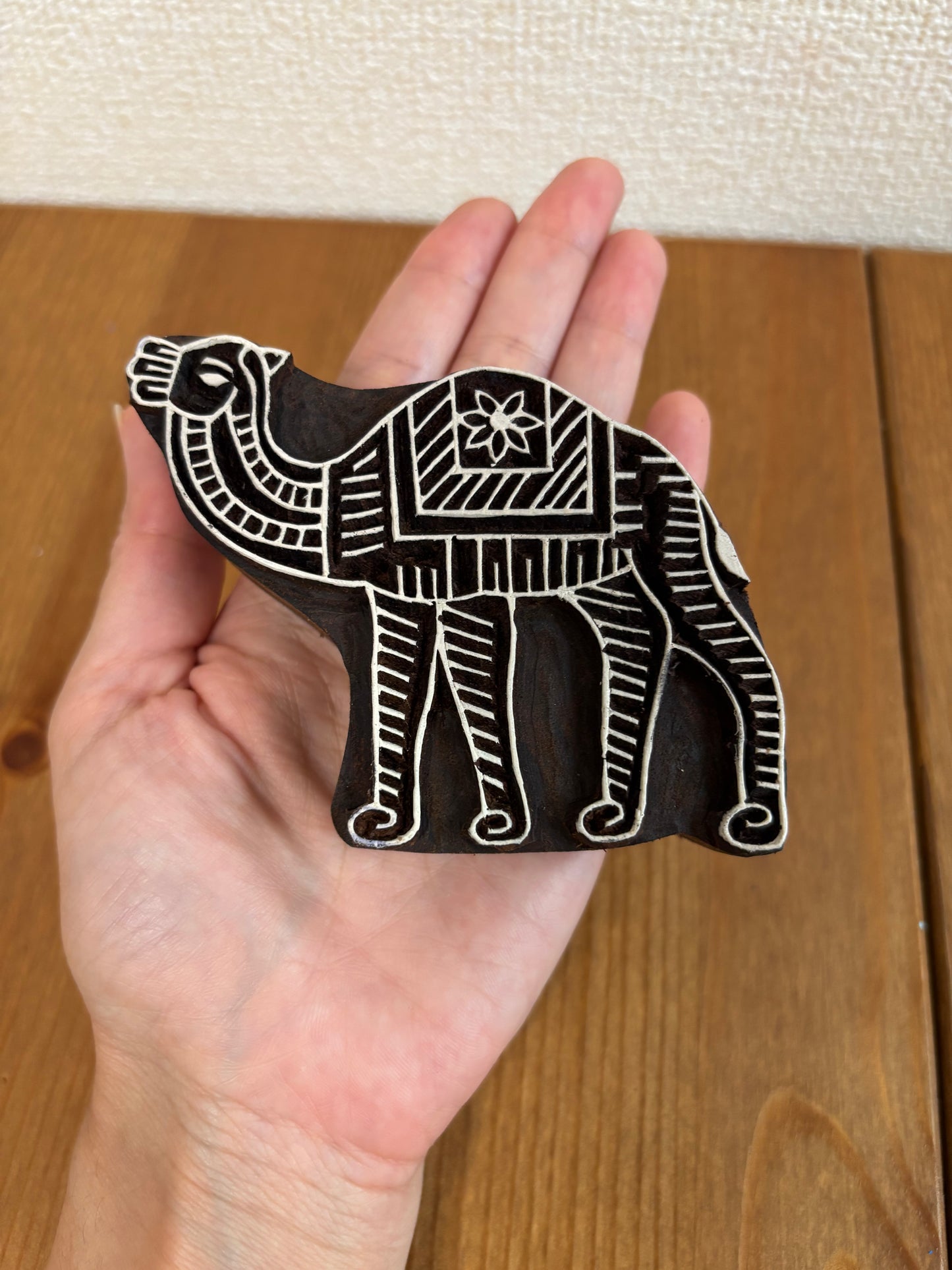 Wooden Handcarved Blocks/Camel - Traditional Block Printing & Decoration