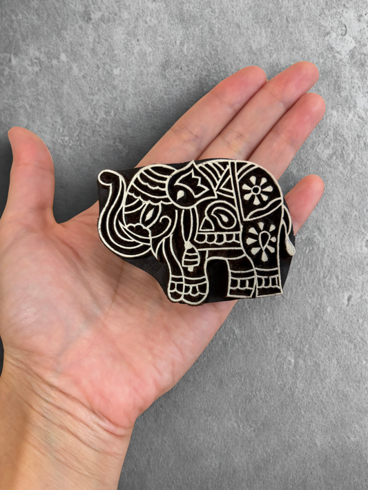 Wooden Handcarved Blocks - Traditional Block Printing & Decoration