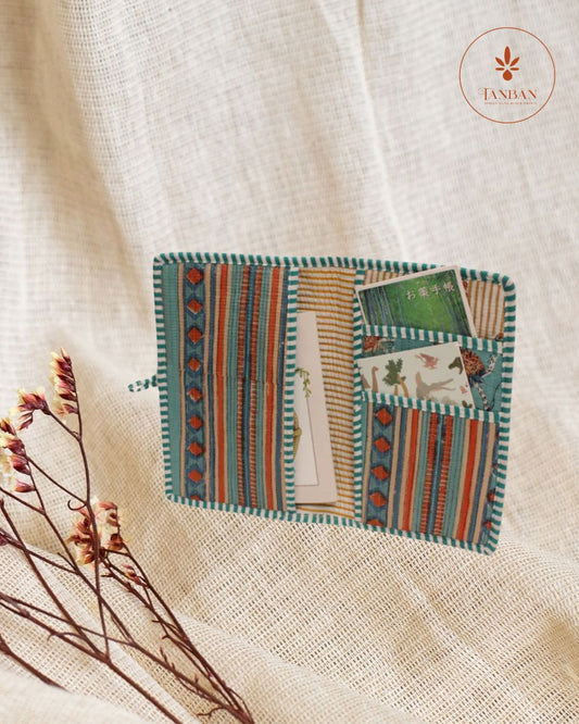 Hand Block printed Book Organizer