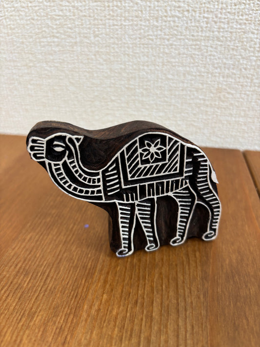 Wooden Handcarved Blocks/Camel - Traditional Block Printing & Decoration