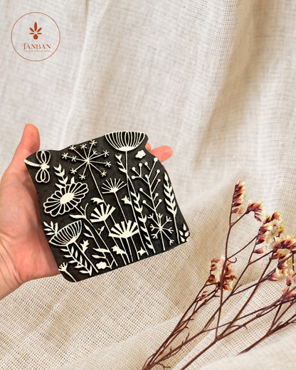 Wooden Handcarved Blocks/Bageecha2 - Traditional Block Printing & Decoration