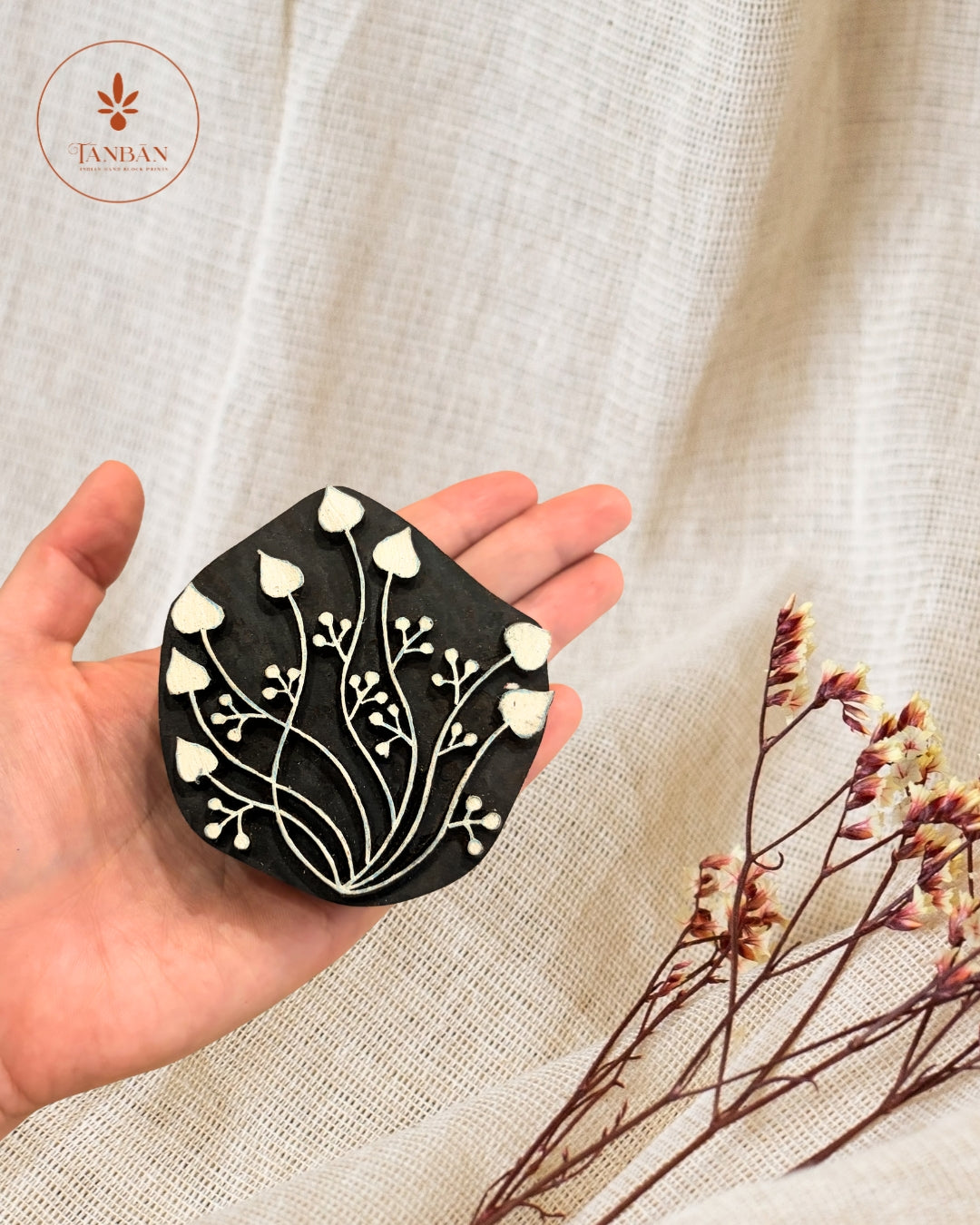 Wooden Handcarved Blocks/Buti2 - Traditional Block Printing & Decoration