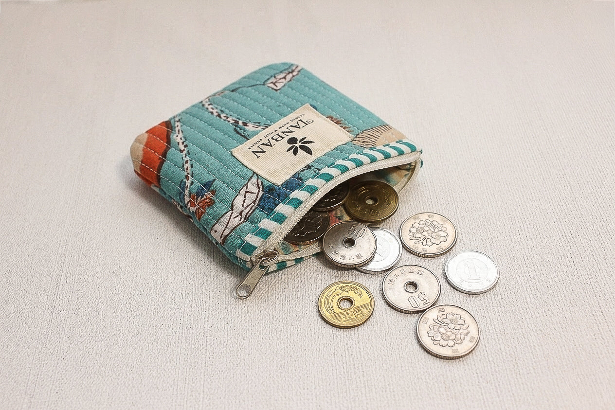 Hand Block Printed Coin Pouch