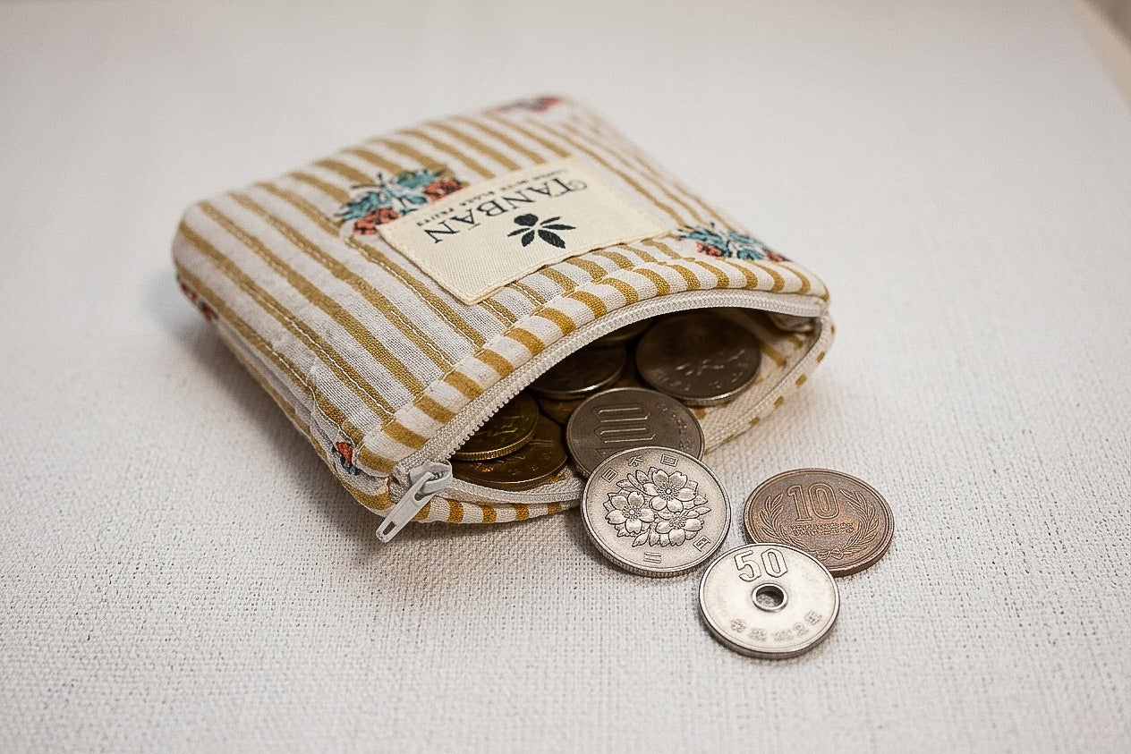 Hand Block Printed Coin Pouch