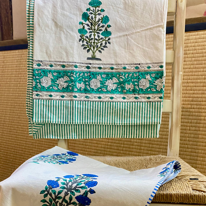 Hand Block Printed  - Table cover