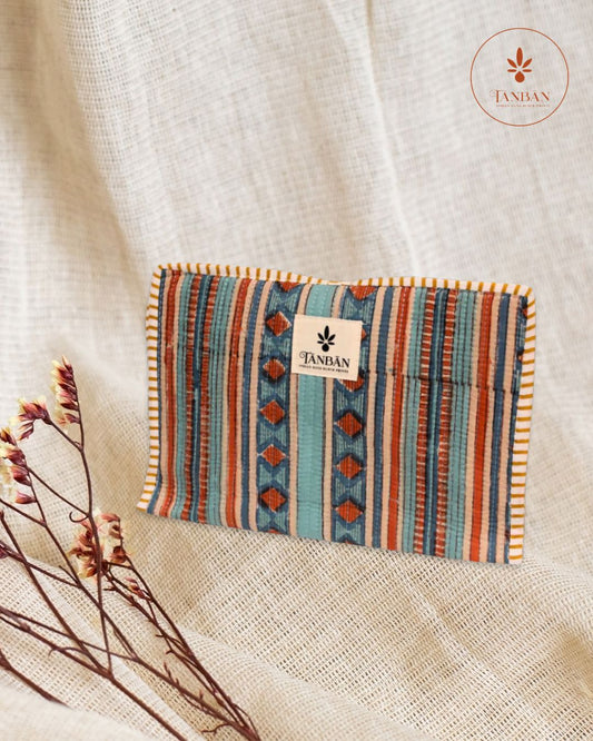 Hand Block printed Book Organizer