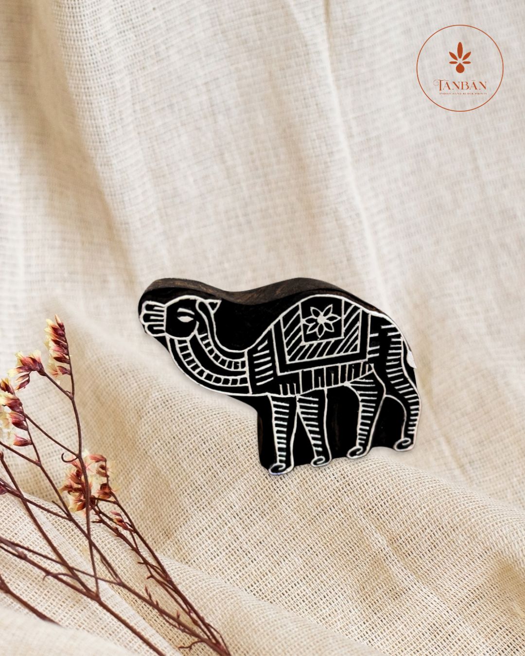 Wooden Handcarved Blocks/Camel - Traditional Block Printing & Decoration