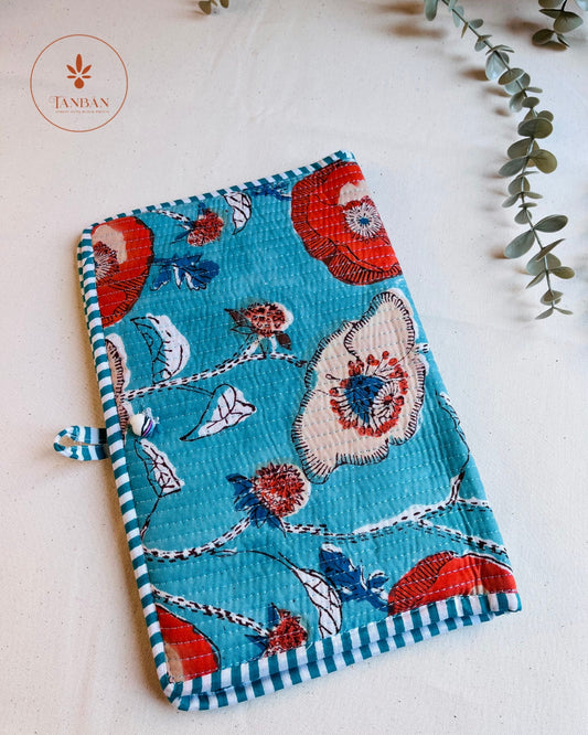 Hand Block printed Book Organizer