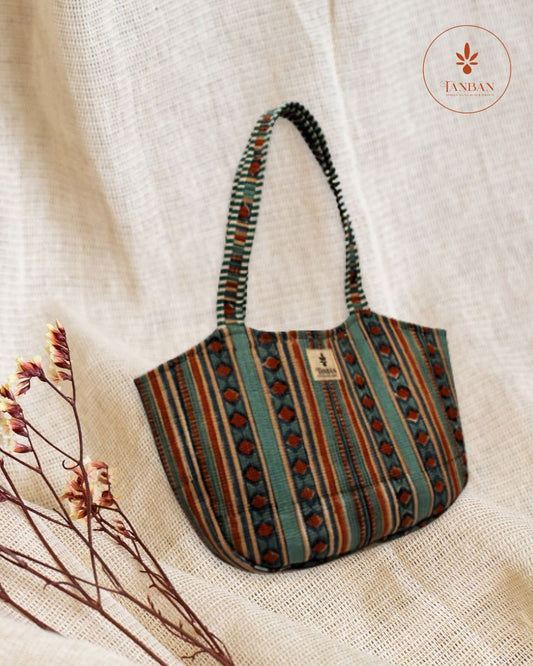 Hand Block Printed Tote bag