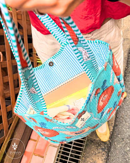 Hand Block Printed Tote bag