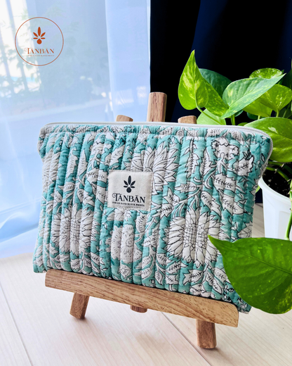 Hand Block Stationery Pouch