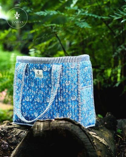 Hand Block Printed Tote bag (Large)