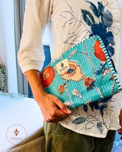 Hand Block printed Book Organizer