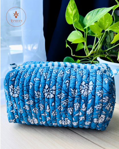 Hand Block Printed pouch - Small