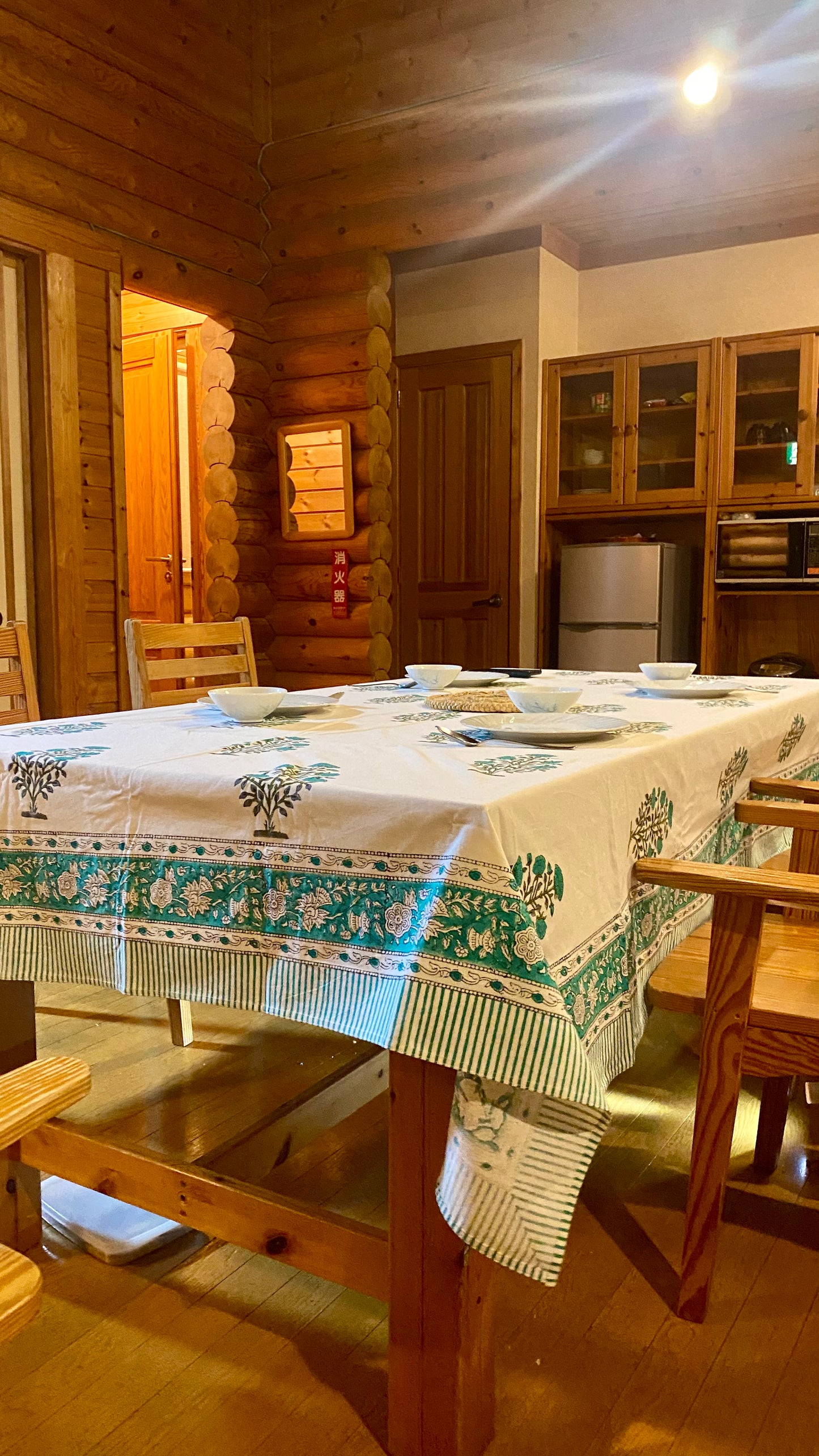 Hand Block Printed  - Table cover