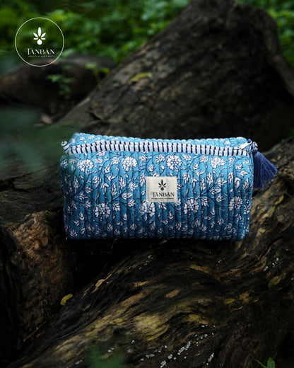 Hand Block Printed pouch - Large (Copy)