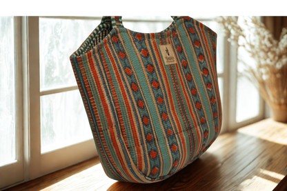 Hand Block Printed Tote bag